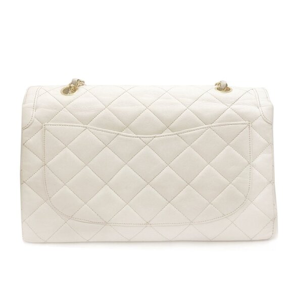Authentic CHANEL CC 24K Paris Limited Double Flap Bag Lambskin Matelasse Chain - Picture 6 of 16